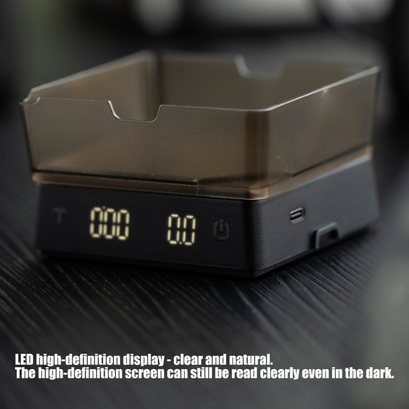 Strong PC Reinforced Glass Digital Scale for Strong Kitchen and Coffee Use