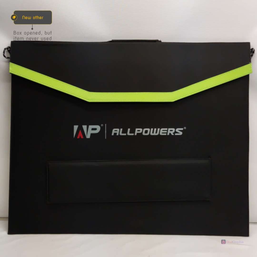 ALL POWERS AP-SP-027-BLA-NEW SOLAR CHARGER FOR PORTABLE POWER STATION