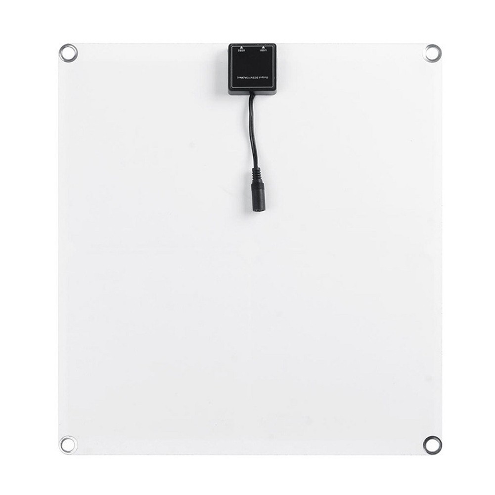 Reliable and User friendly Solar Panel 20W 18V Dual USB Output Easy to Use