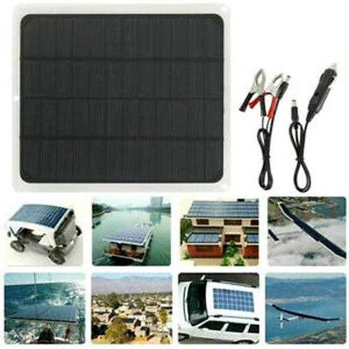 Outdoor 20W Solar Panel Trickle Battery Charger Power Supply Car Boat Yacht 12V