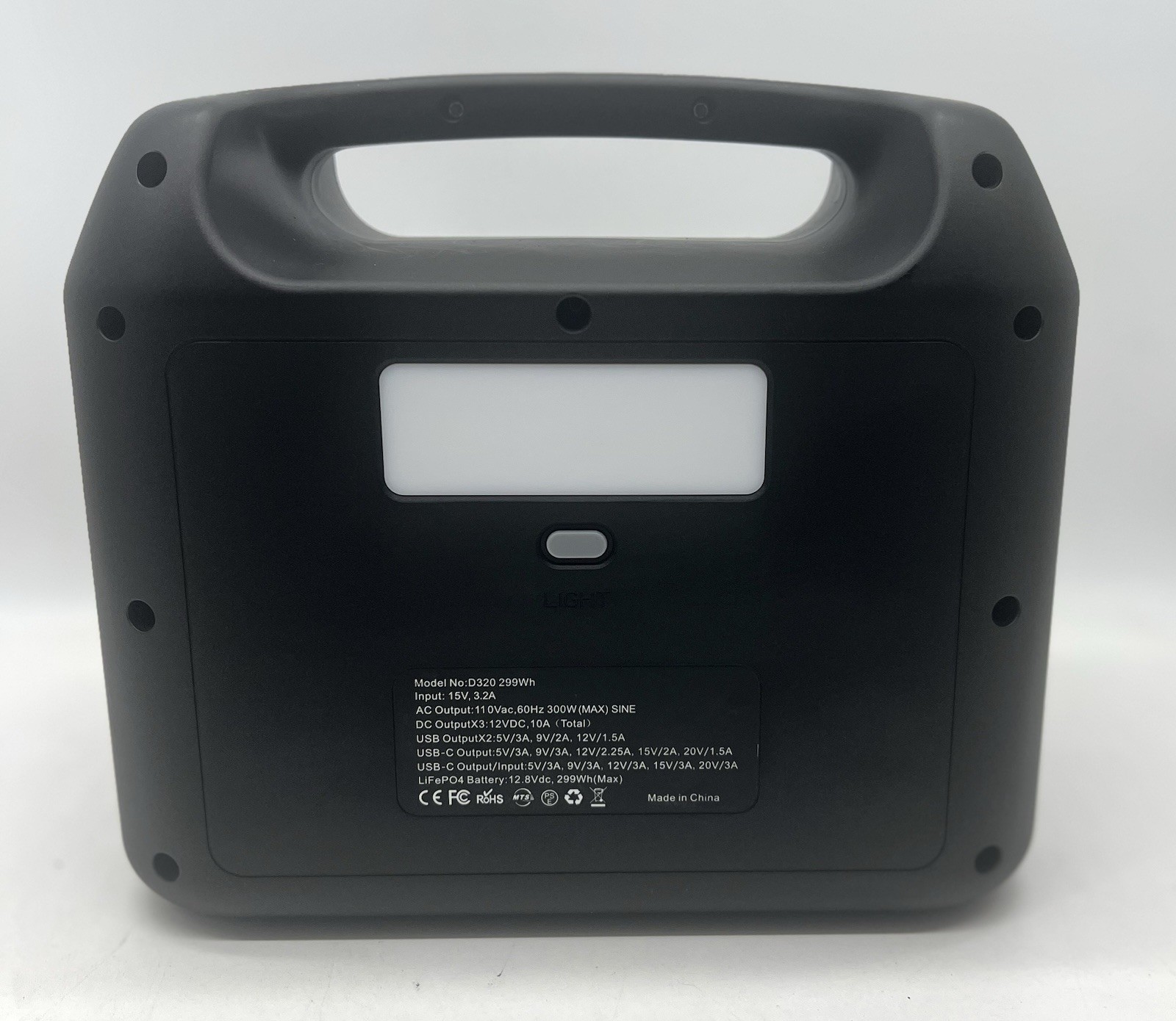 4Patriot Power Sidekick D320-299WH Power Bank Generator (without Solar Panel)