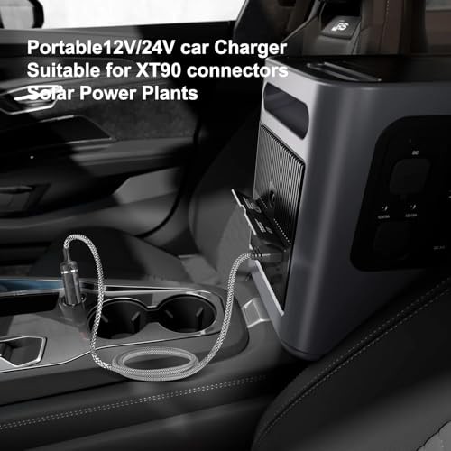 DC12V/24V XT90 Car Charger for AFERIY AF-P110/P210/P310/2001A Portable Power