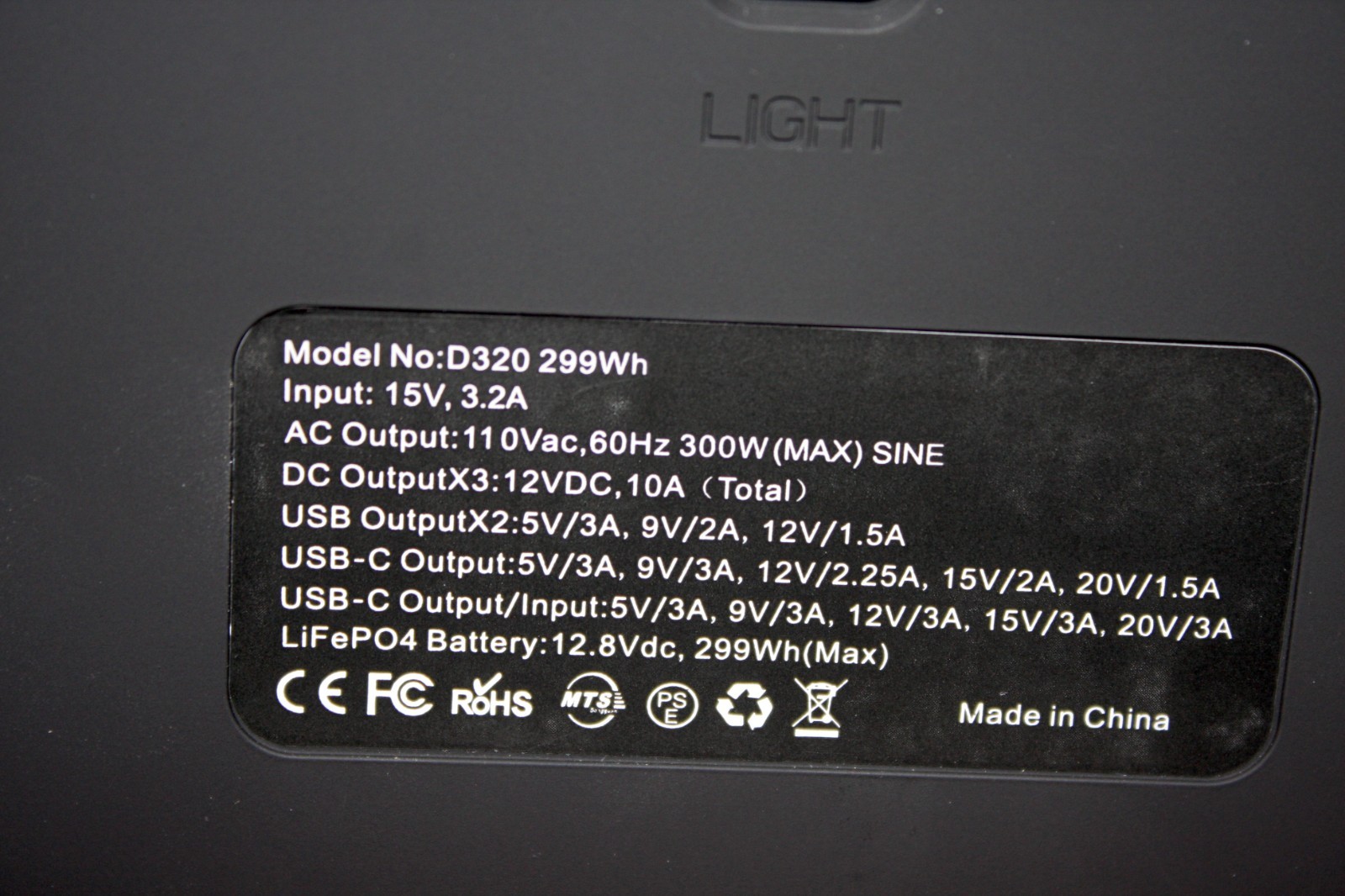 4Patriot Power Sidekick D320-299WH Power Bank Generator (Solar Panel Not Incl.)