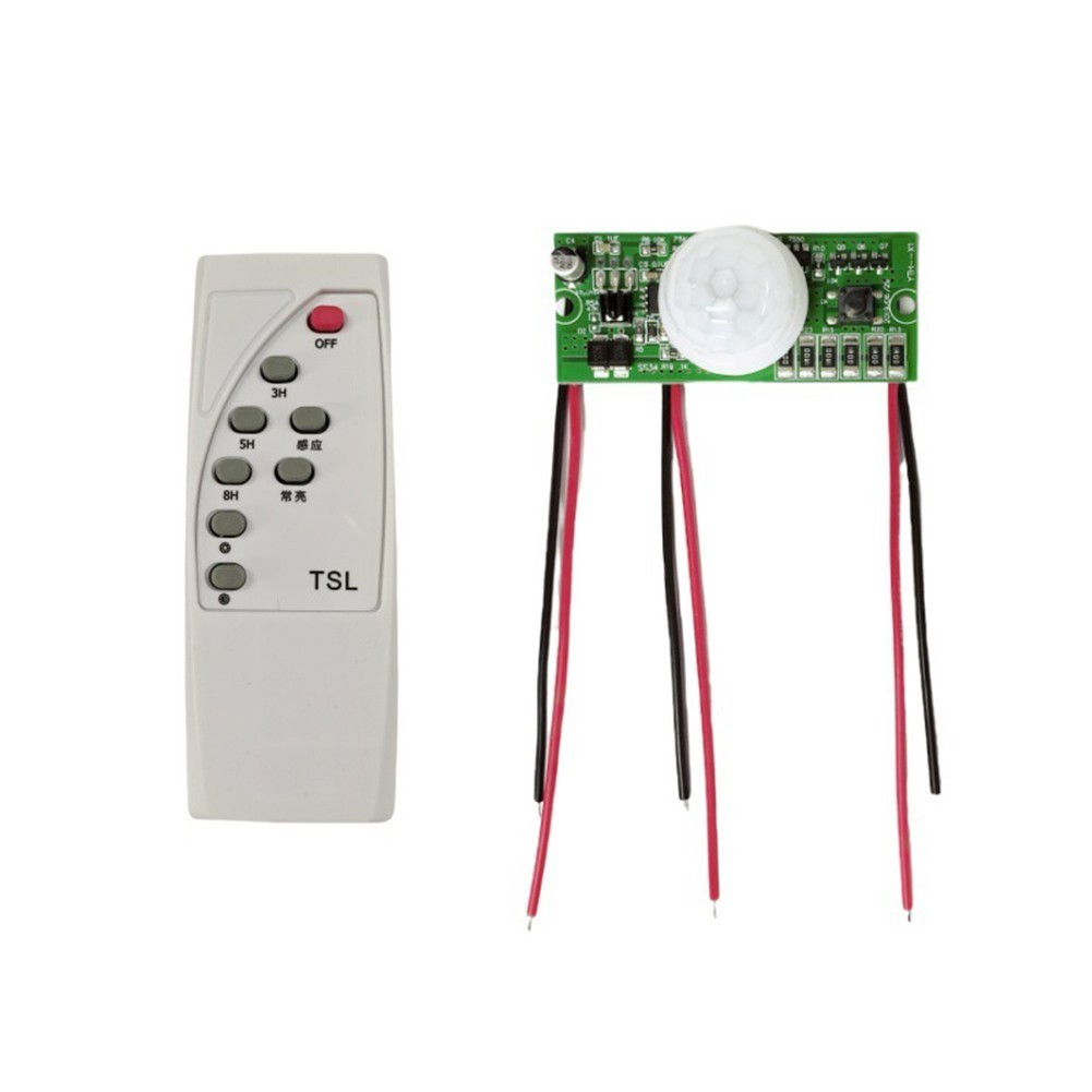 Induction Solar Lamp Circuit Board with Dual Mode Sensing and Remote Control