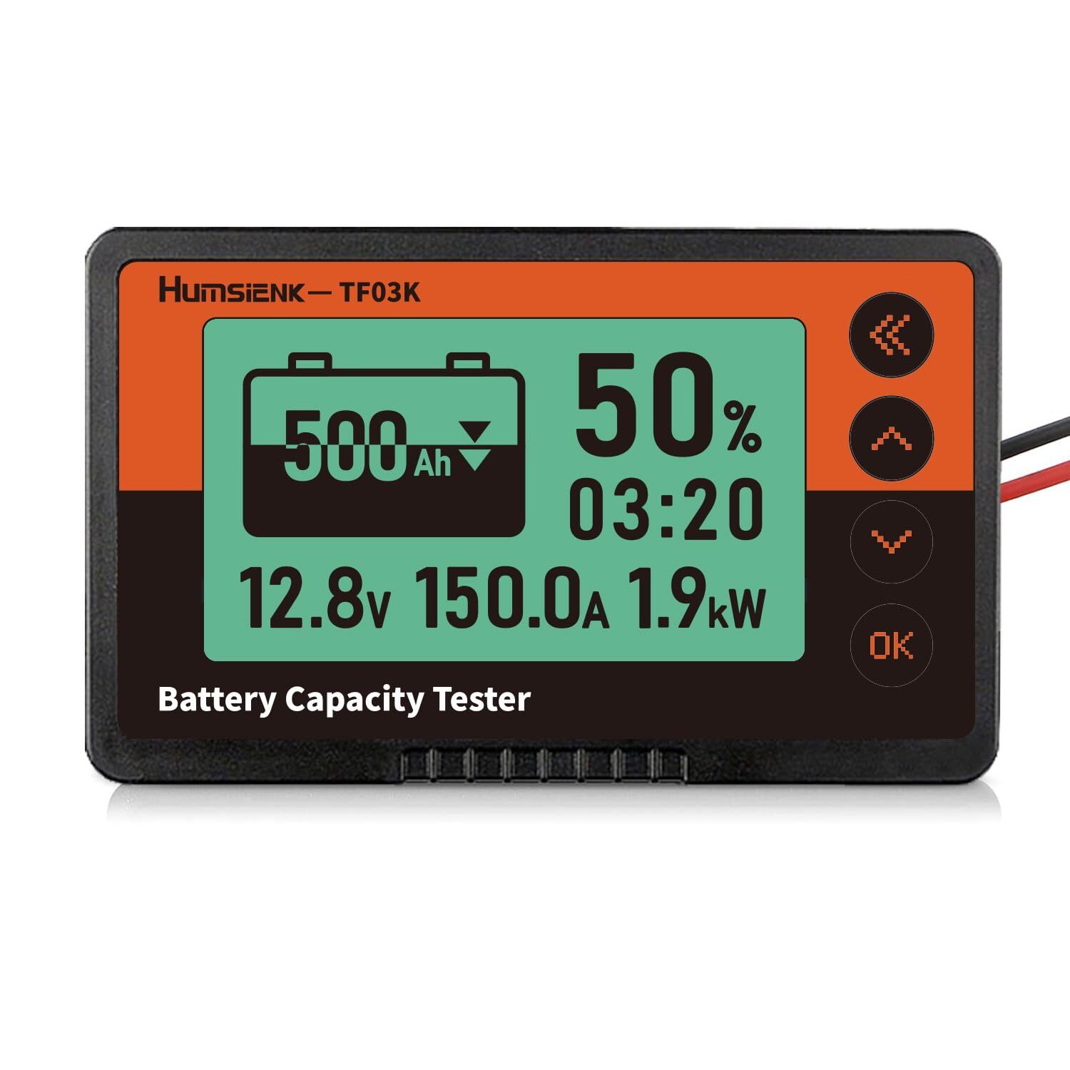 350A Battery Monitor with LCD Display Ideal for RV Solar Marine &Off-Grid System