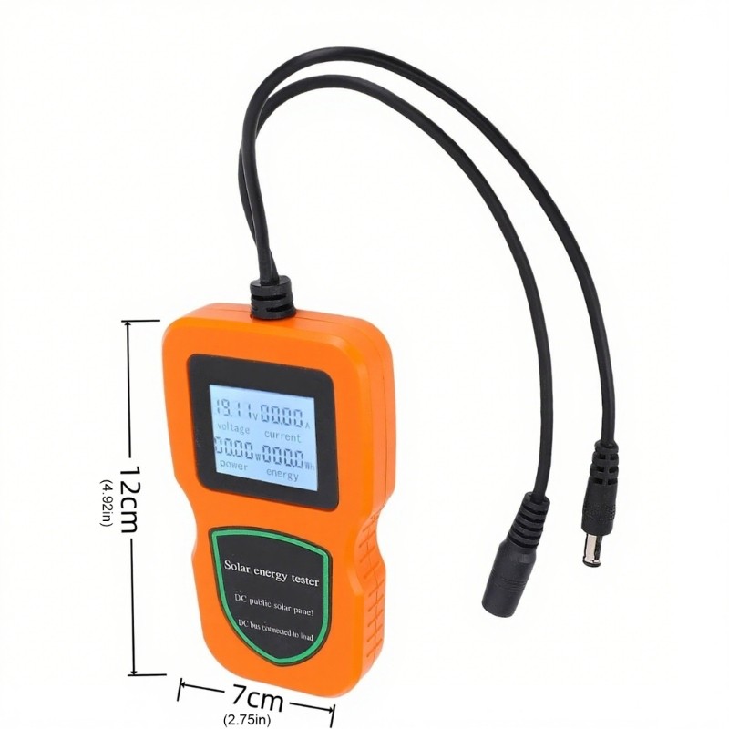 Solar Panel Power Tester 100W-500W 12V-50V Voltages 0-20A Current High Accuracy