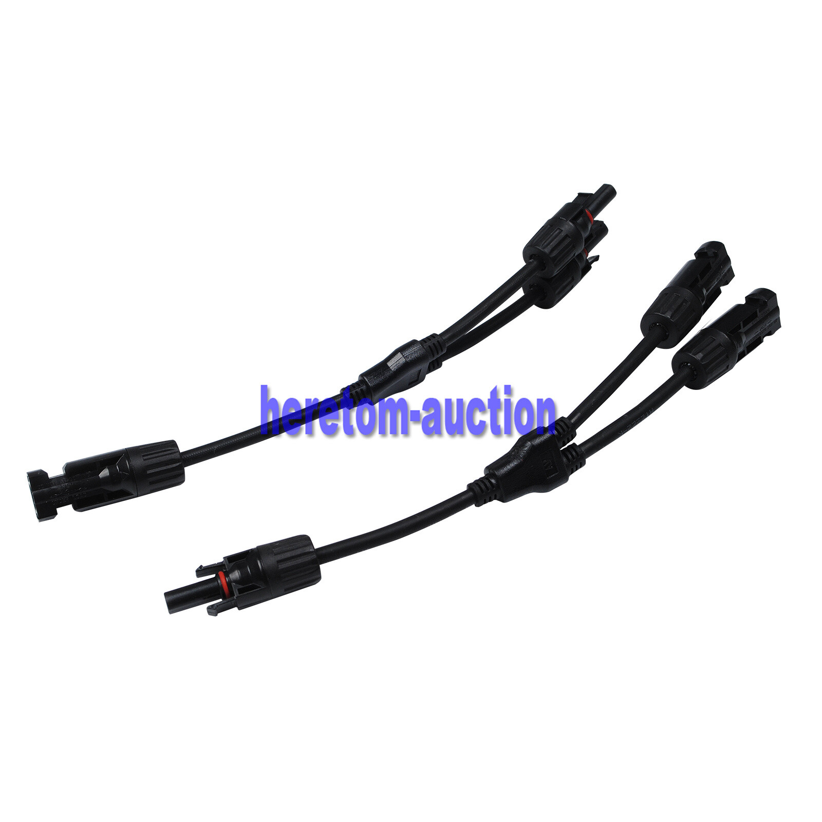 Solar Panel Y Branch Cable Connection Waterproof Adapter Connector Extension