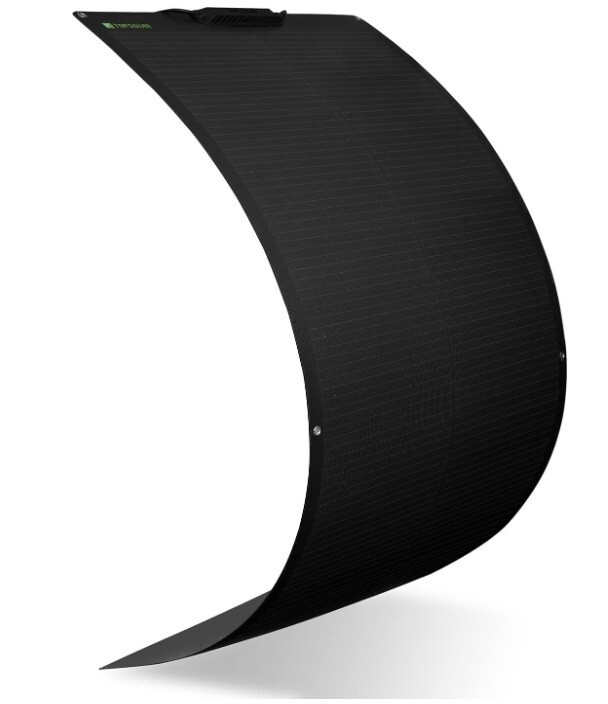 Topsolar Flexible Solar Panel 100W 24V/12V Monocrystalline Bendable