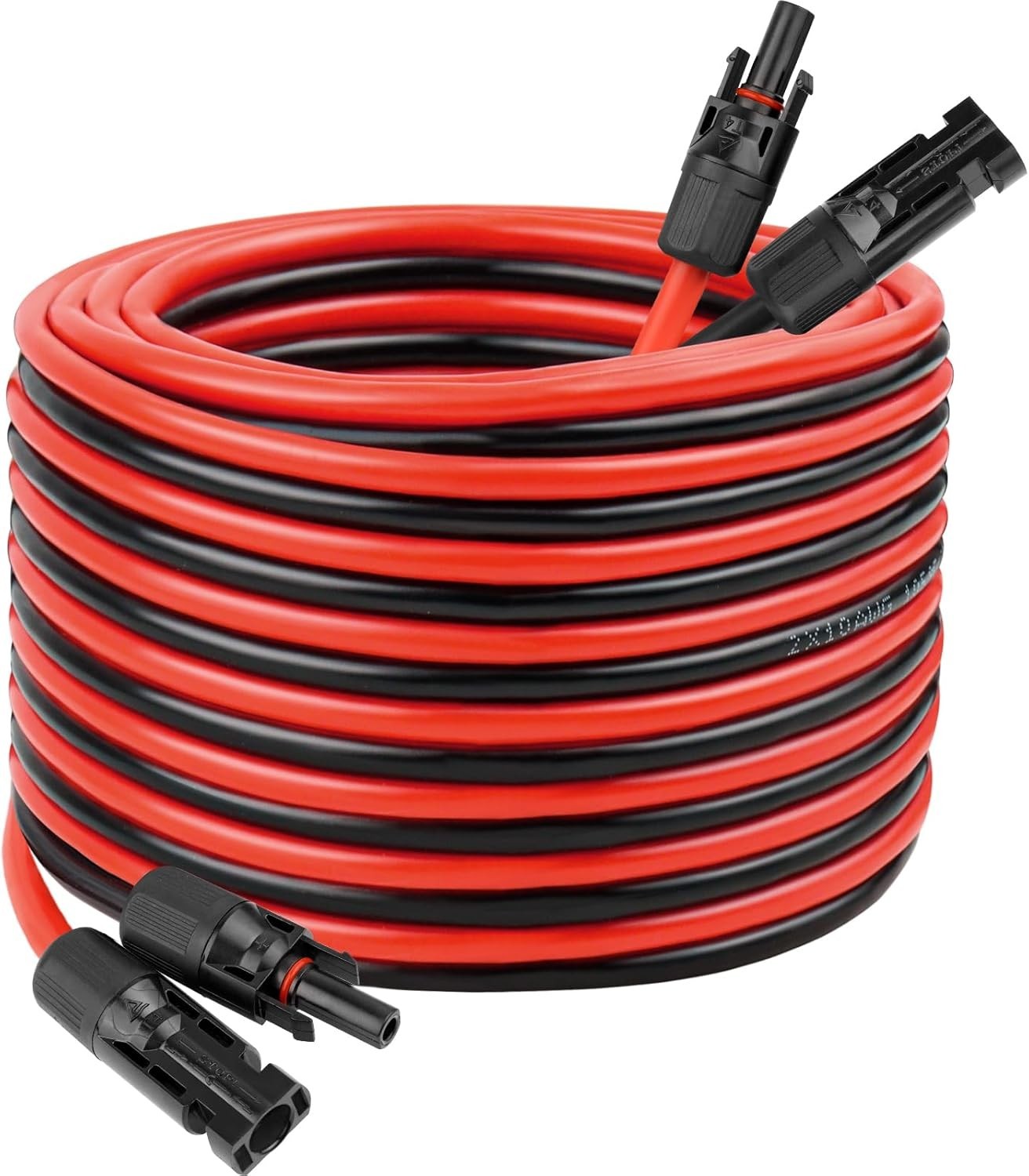 10 AWG Solar Extension Cable 30FT, Flexible Solar Panel Wire with Male to Female
