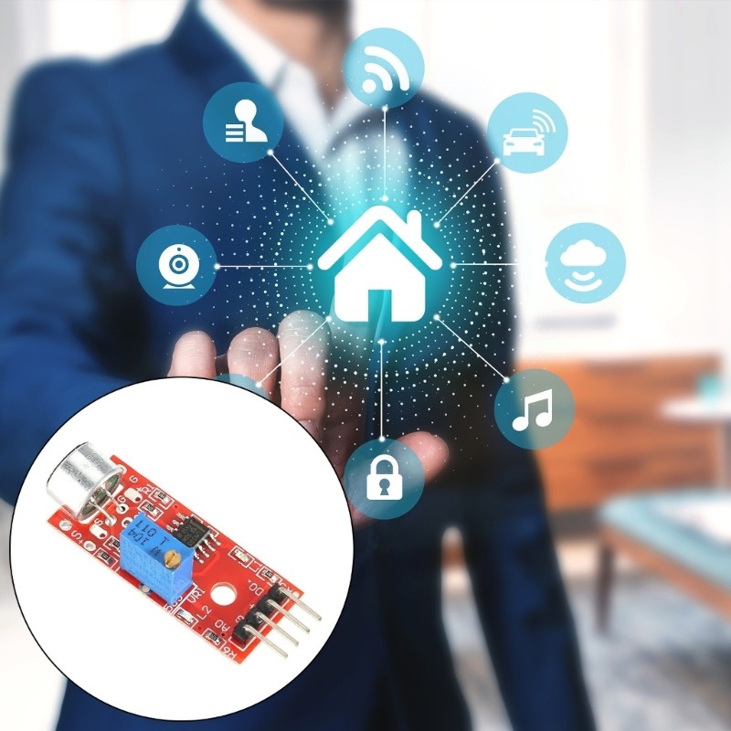 Compactly Sound Detection Module for Volumes Control Diy Projects Application