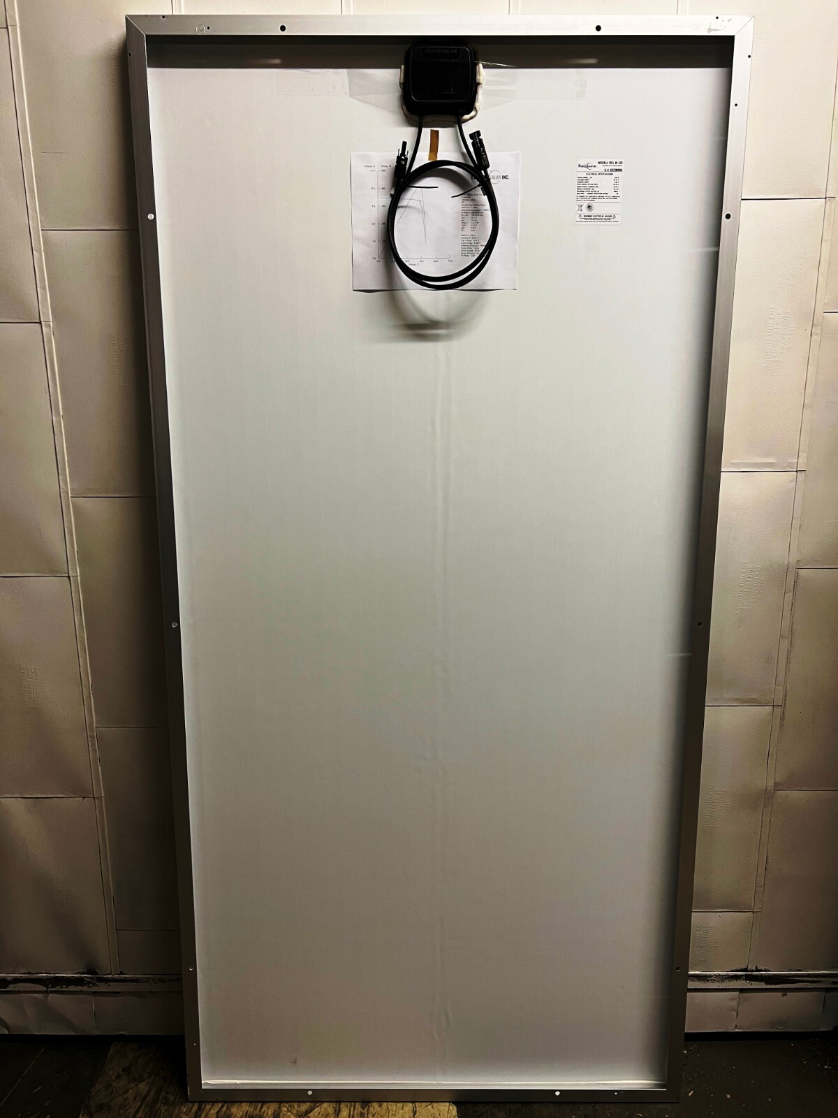 1~ 420 W SOLAR PANEL 24 V AMERICAN MADE BY AMERICANS- G1 22.7% SOLAR CELLS