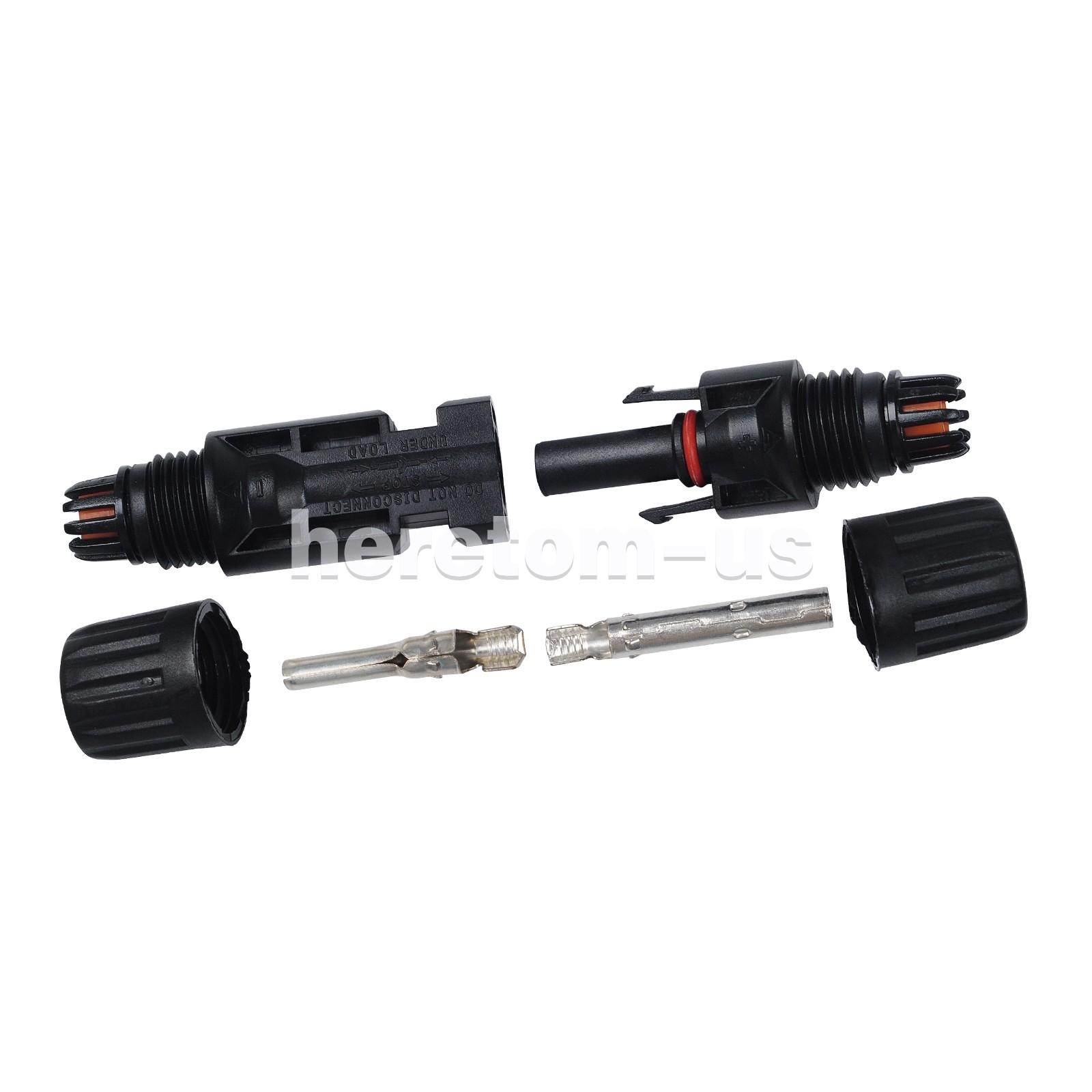 10 Pair Male Female M/F Wire Cable Connectors Solar Panel Adapter 30A Waterproof