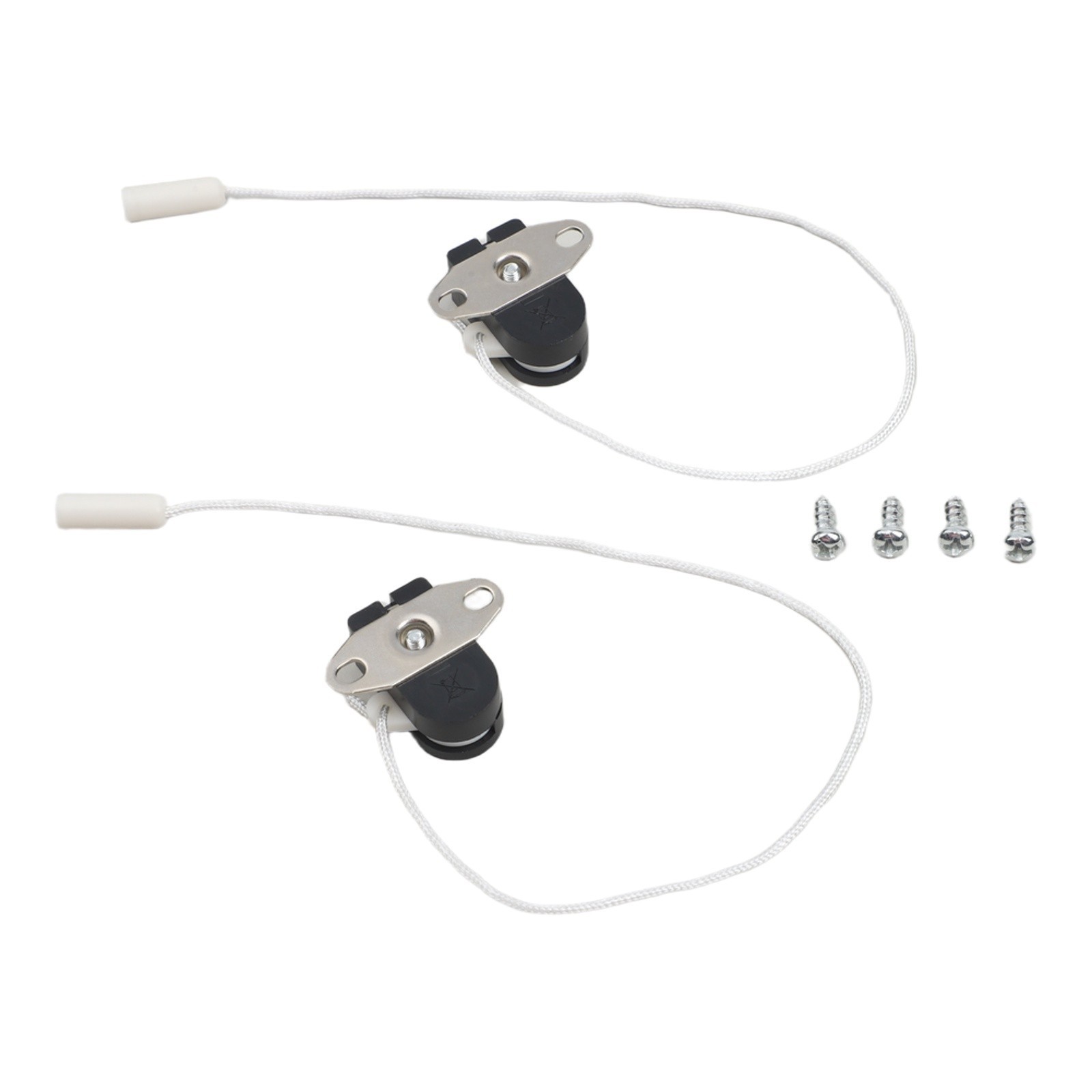 Pull Rope Switch for Lighting Fixtures 250V 2A Rotating Pull Cord Switch