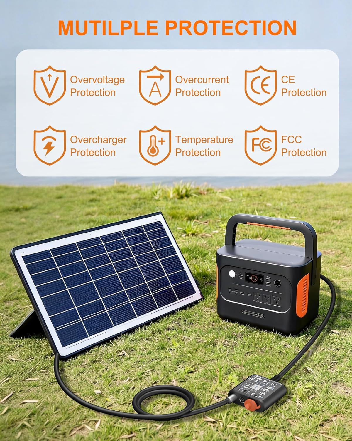 Connector for Jackery Solar Generator Explorer 3000 2000 1000 Portable Power Sta