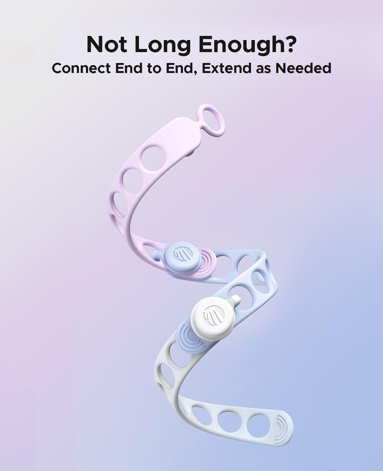 ORICO Silicone Cable Ties, Data Cable Organizer Reusable with Locking Buckle …