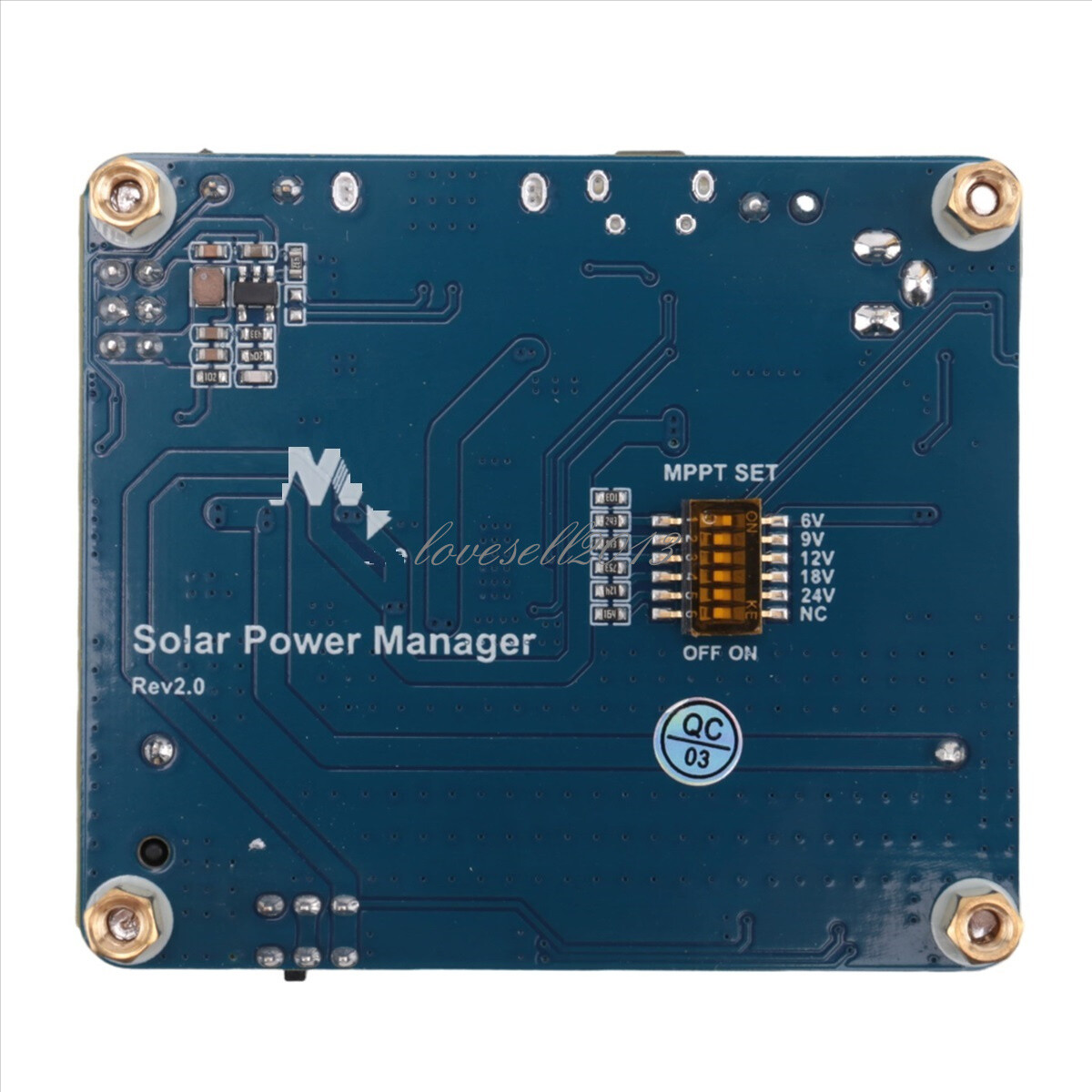 6~24V Solar Panel Power Management Module Support MPPT 850mAh Li-ion Battery