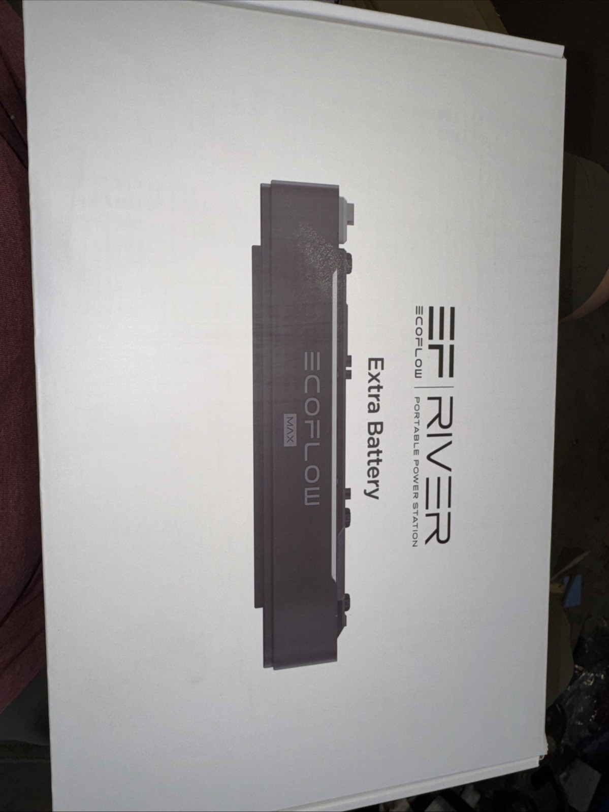 EcoFlow River 600 Portable Power Station EXTRA BATTERY EF4-MXA KIT *SEALED*