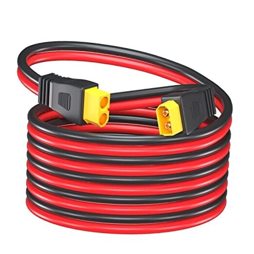 XT60 Male to Female Connector 12AWG 10ft Extension Cable for RC Battery
