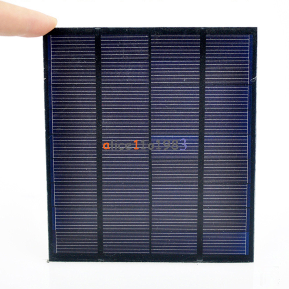Mini 9V 2W Solar Collector Solar Power Panel DIY for Cell Phone Charger
