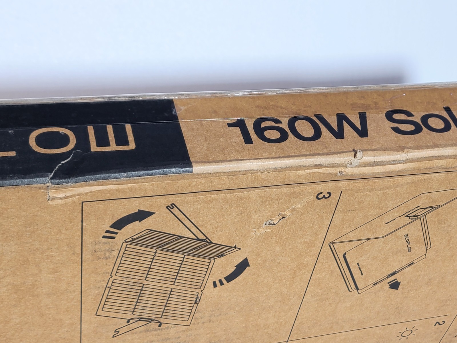 EcoFlow (EF-FOLD-P160-04) 160W PortableFoldable Monocrystalline Solar Panel