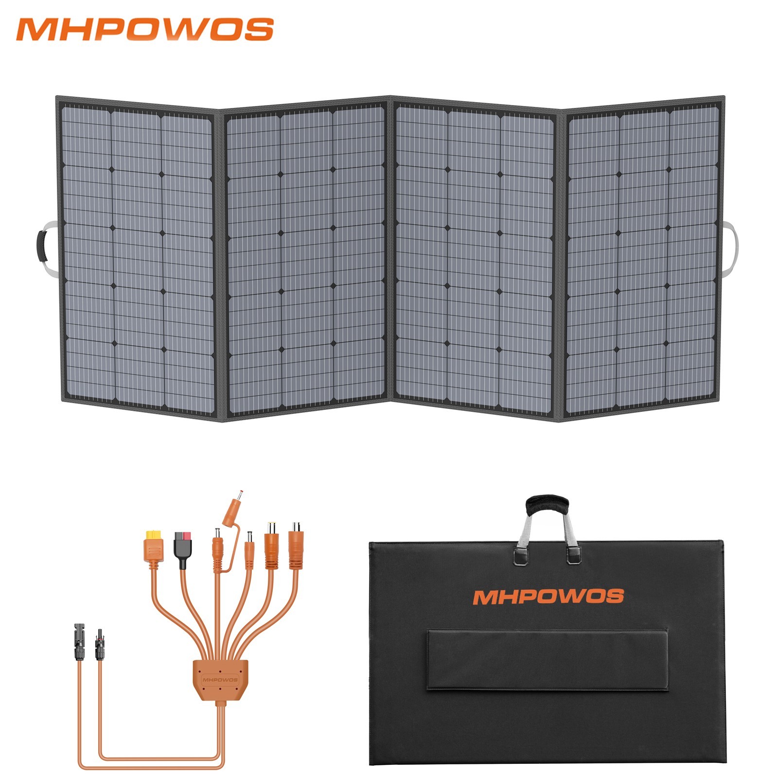400W Solar Panel Portable foldable for ECOFLOW RIVER 3 Plus Power Station Used
