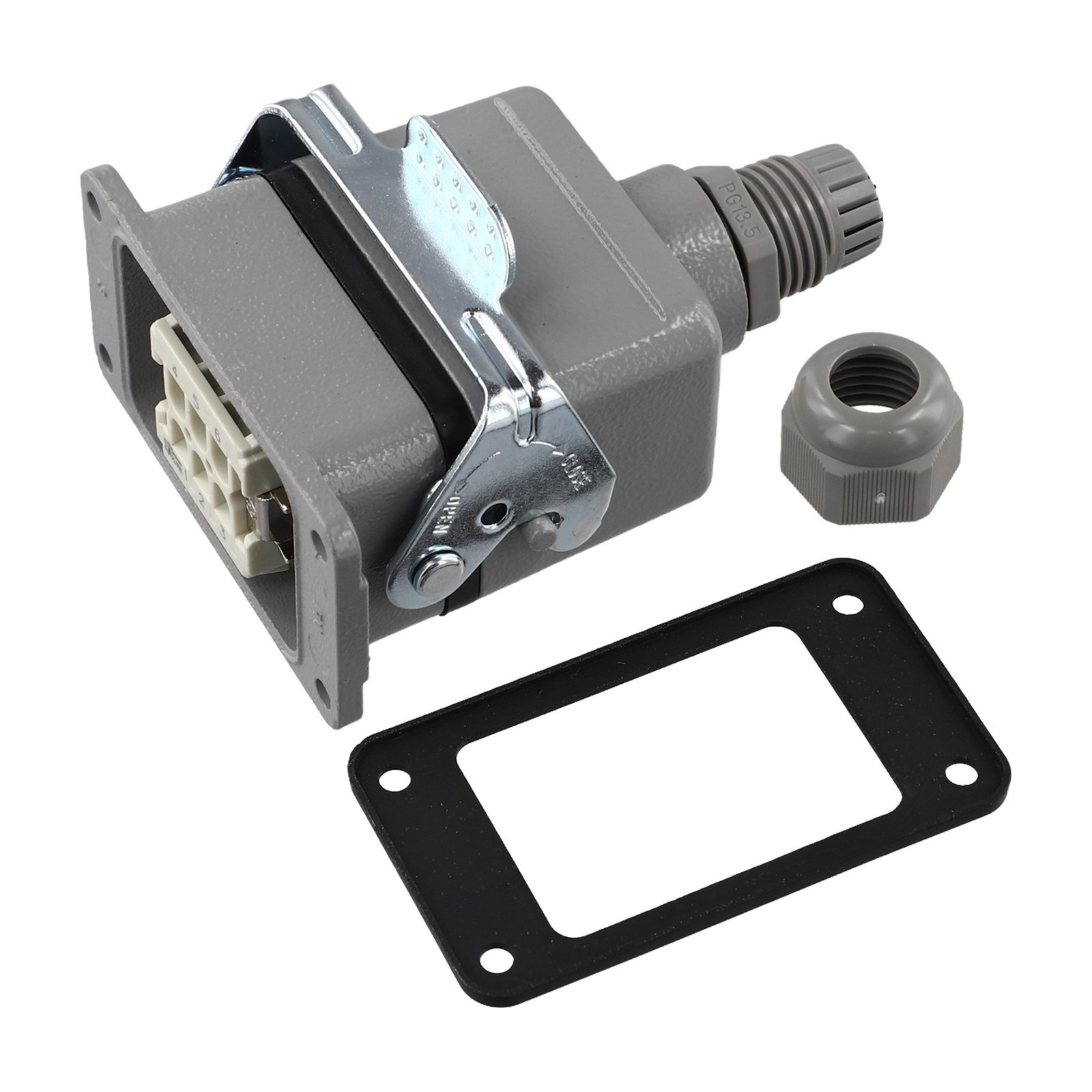 Dependable 6 Core Industrial Connector Rectangular Connector