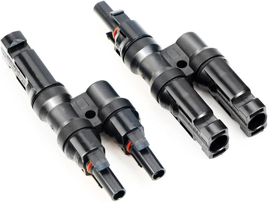 ALLPOWERS Branch Connectors Solar Panels Connectors Y Connector for Parallel MMF
