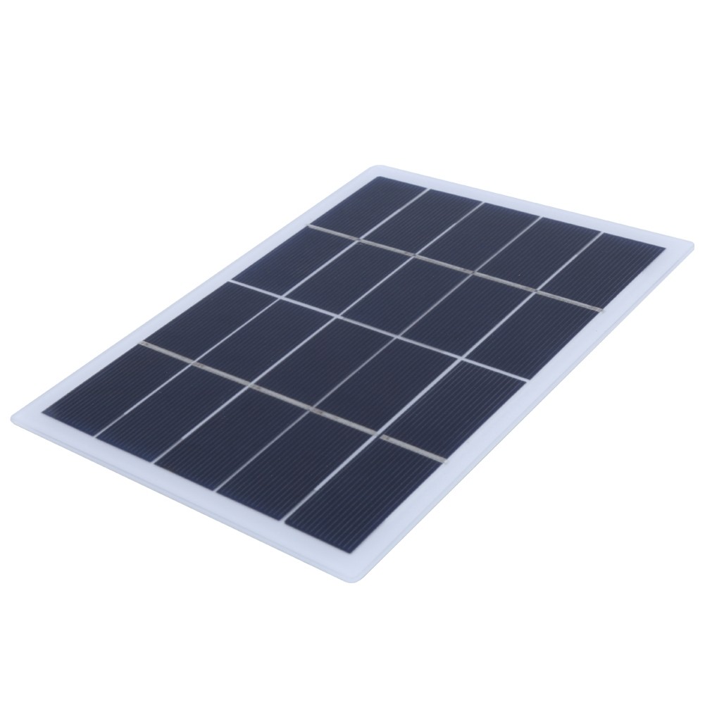 3W 5V Polycrystalline Silicon Solar Panel Solar Laminate DIY DC Output Charg NEW