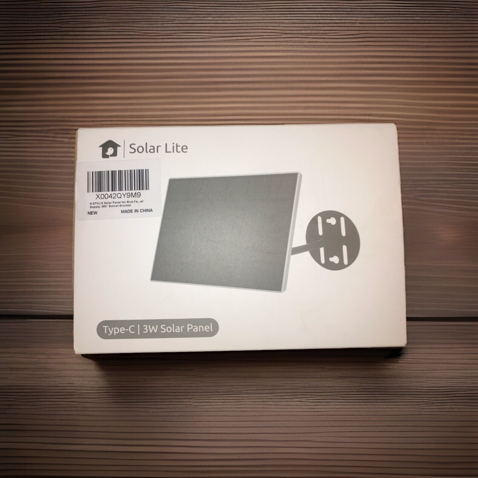 Solar Lite Type-C 3W Solar Panel New Boxed