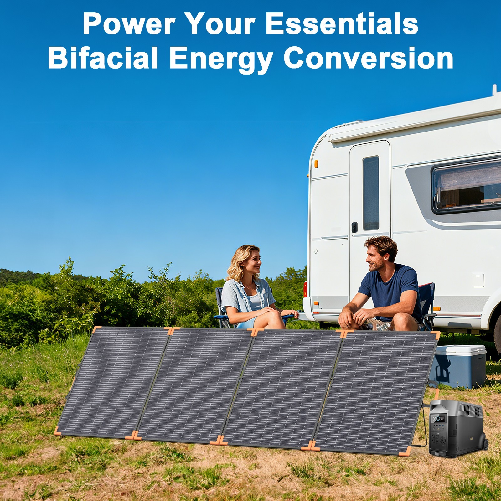 Solar Panel 100W 200W 400W Portable Foldable for outdoor camping Solar charger