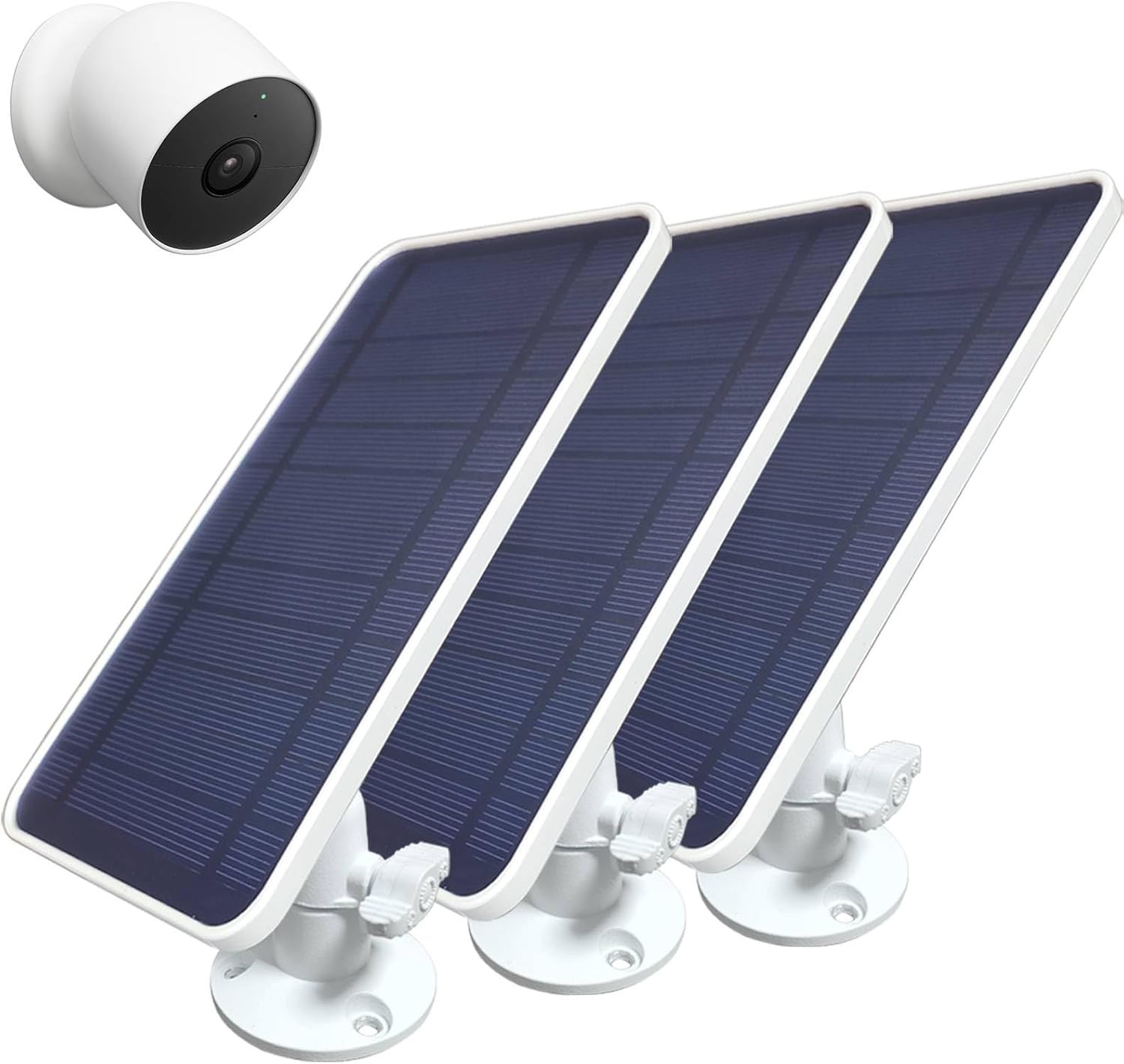 Solar Panel for Google Nest Cam Outdoor or Indoor (Battery) – Solar Panel Charge