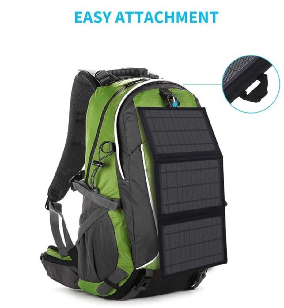 Renogy E.FLEX 21 Watt Foldable Waterproof Solar Panel with Kickstand, Black