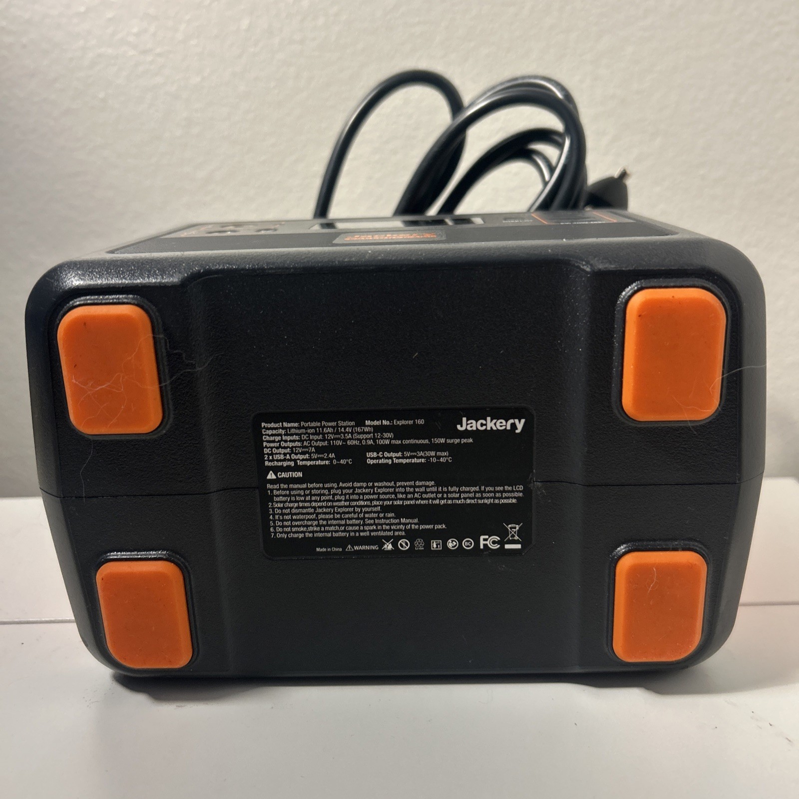 Jackery Explorer 160 167Wh Portable Power Station