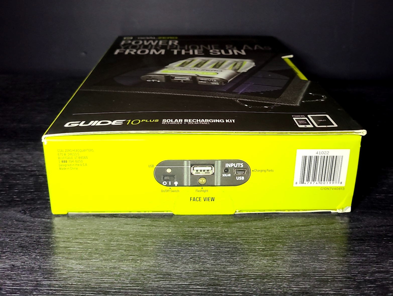 Goal Zero Guide 10 Plus Solar Charging Kit Recharger + Solar Panel NEW SEALED🟦