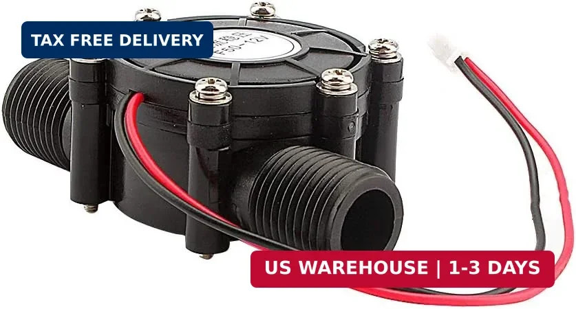 Watris Veiyi Micro HydroTurbine, Water Turbine Generator, DC 12V Hydro Power Gen