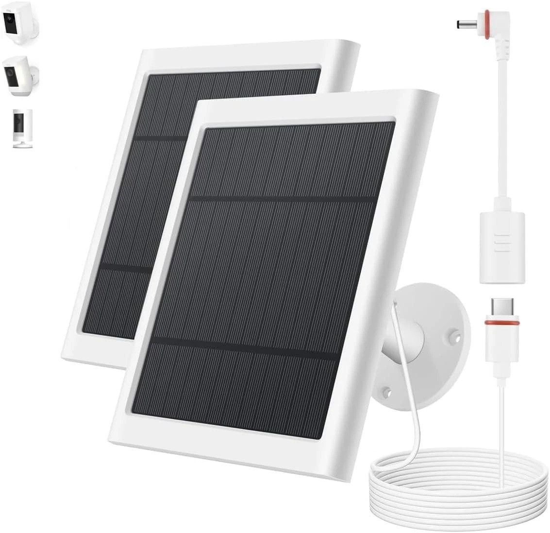 Ring Solar Panel 2-Pack for Stick Up & Spotlight Cam