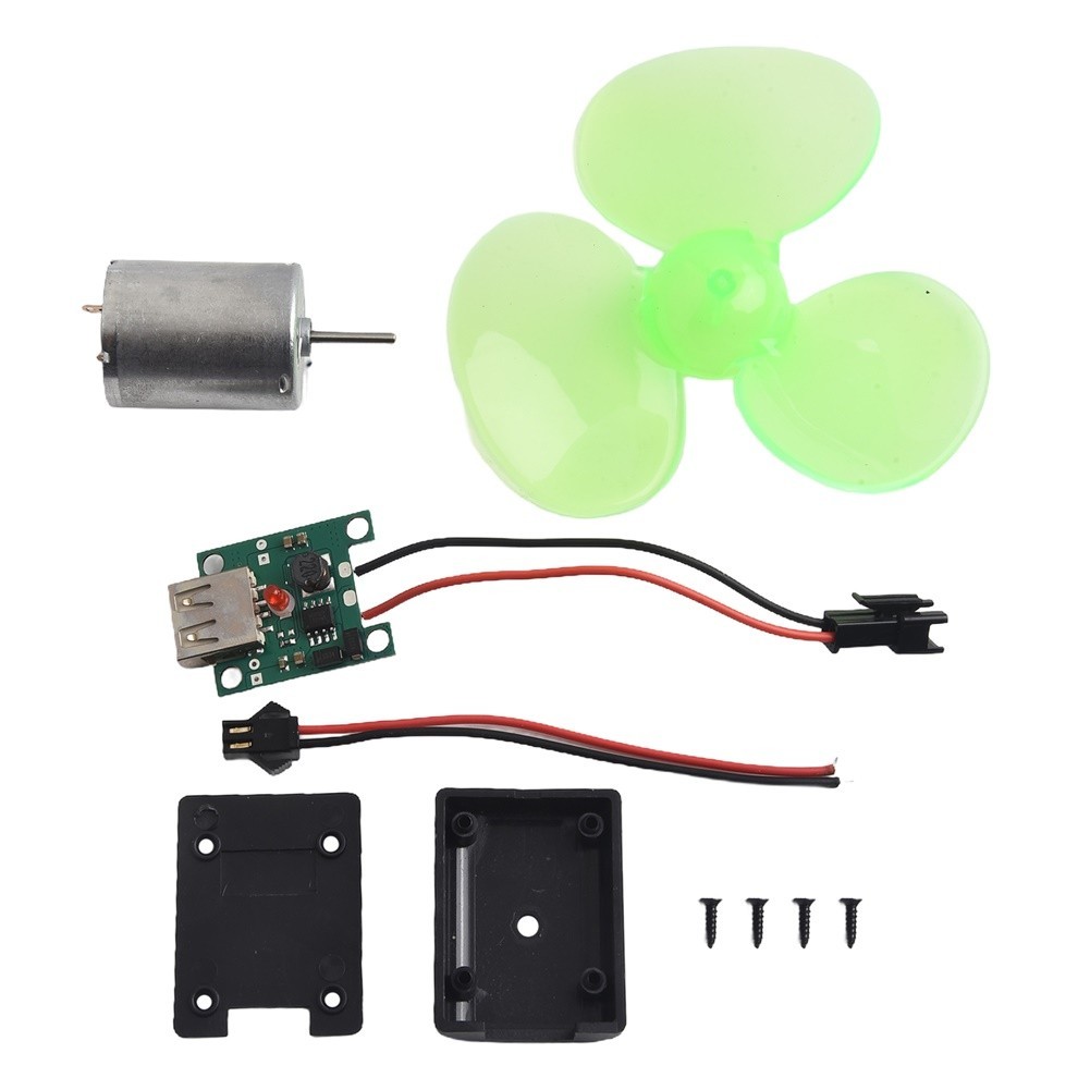 Turbine Power DIY Wind Generator Set Promoting Creativity and Learning