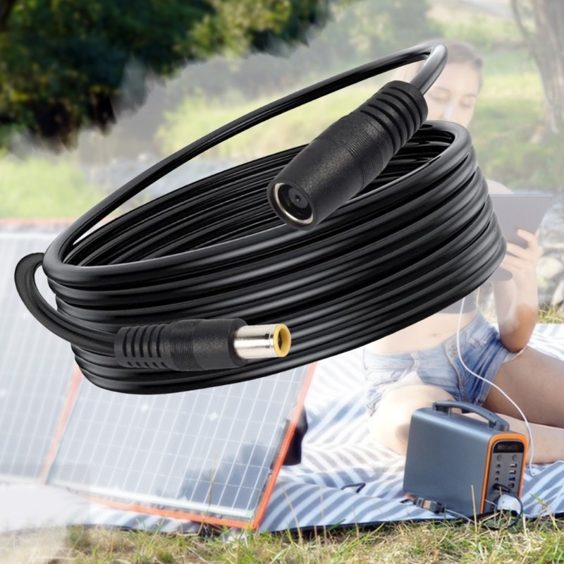 High Efficiency Solar Extension Cord 16.4Feet 14AWG DC7909 Copper Power Cable