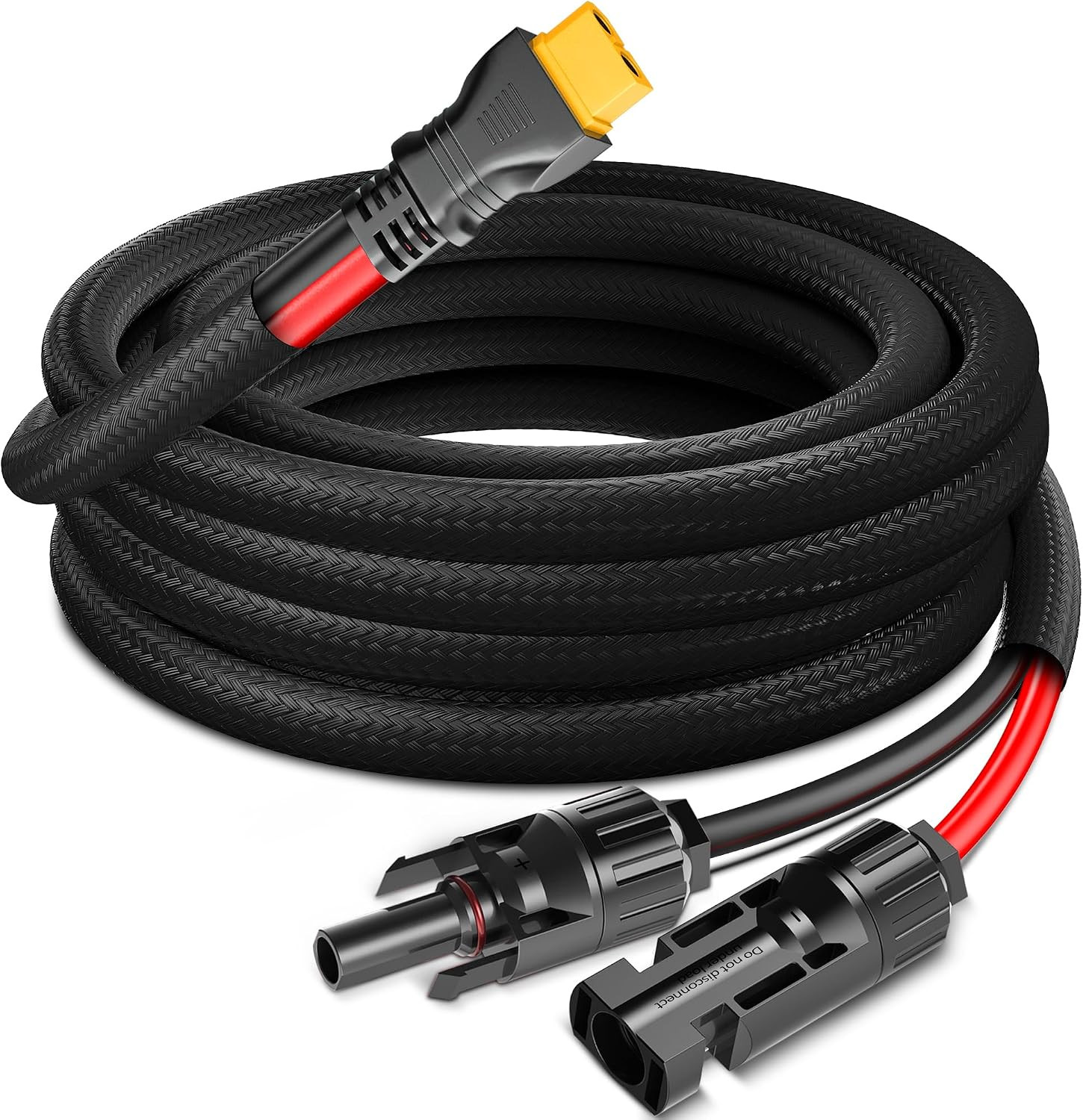 12Awg-25Ft Advanced Solar to XT60 Charging Cable,Redesign Solar Panel Connector