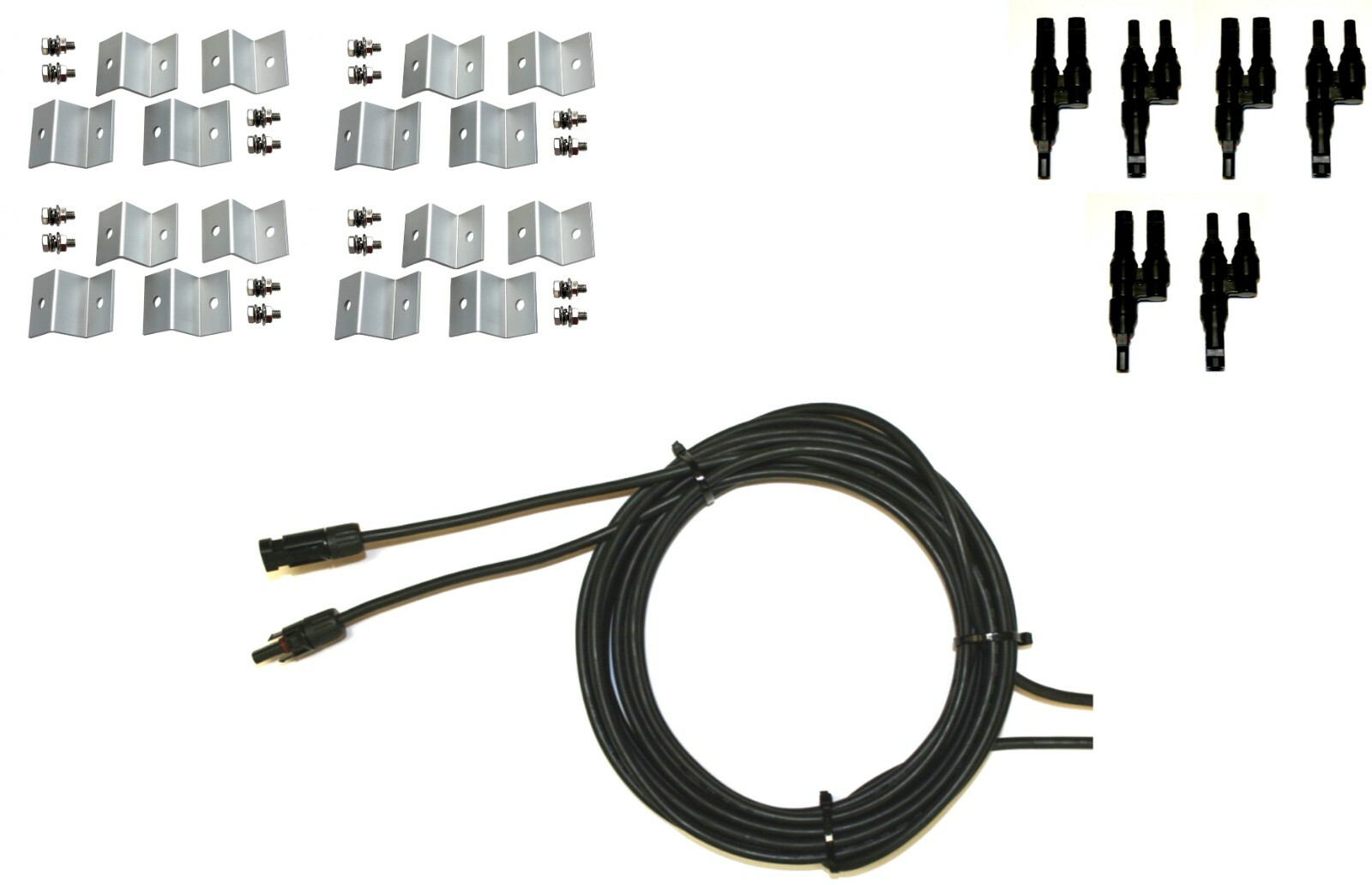 WindyNation 400W Monocrystalline Solar Panel Kits w/ MPPT 40A Charge Controller