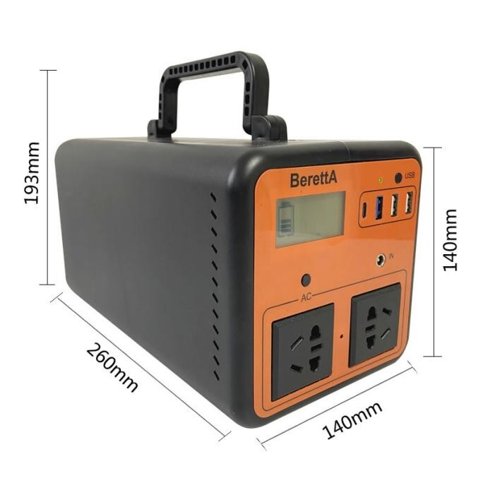 Portable Power Station, 500w 220V for Outdoor RV Van Camping and Travelling
