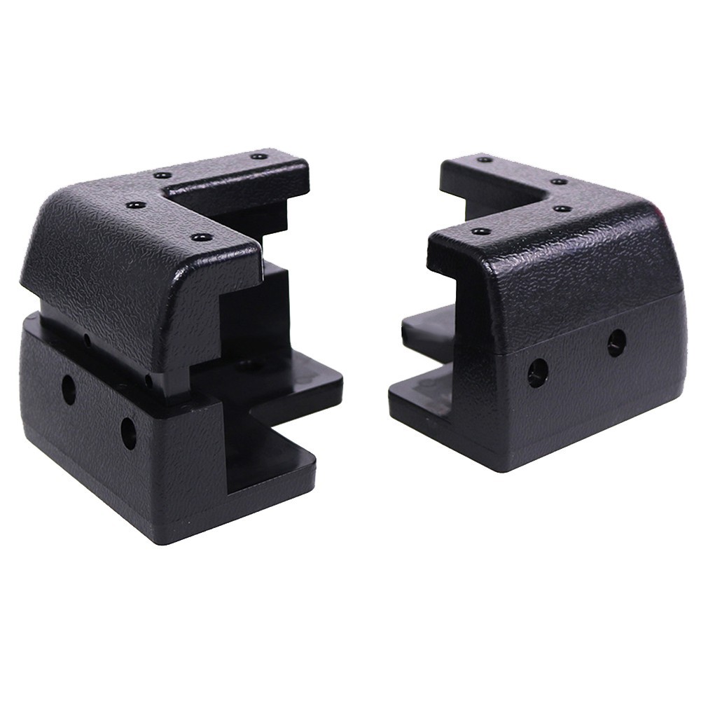 Solar Panel Corner Bracket Kit Made of ABS Plastic for RV Applications