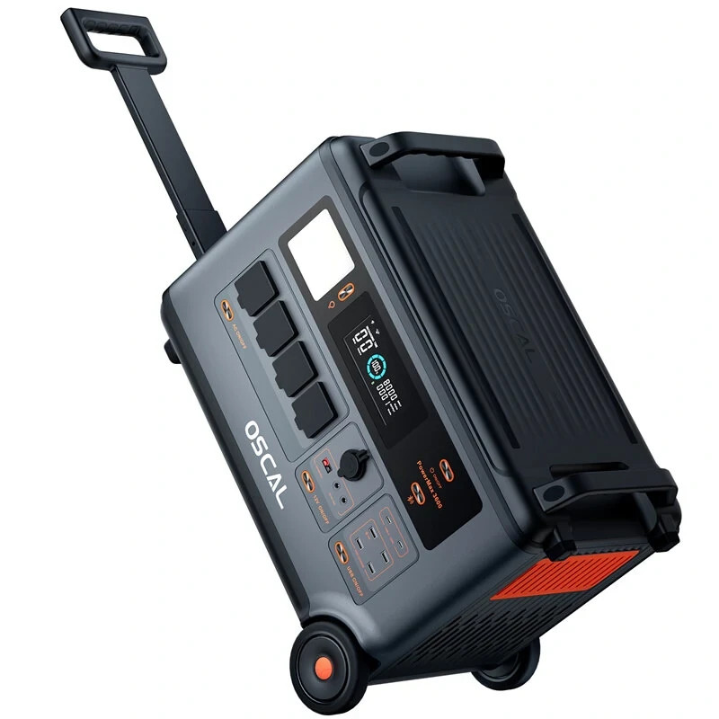 Portable Power Station 3600Wh Extra Battery Pack for Power Max Blackview Oscal