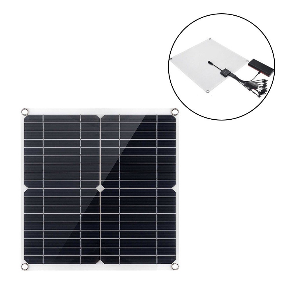 Reliable and User friendly Solar Panel 20W 18V Dual USB Output Easy to Use