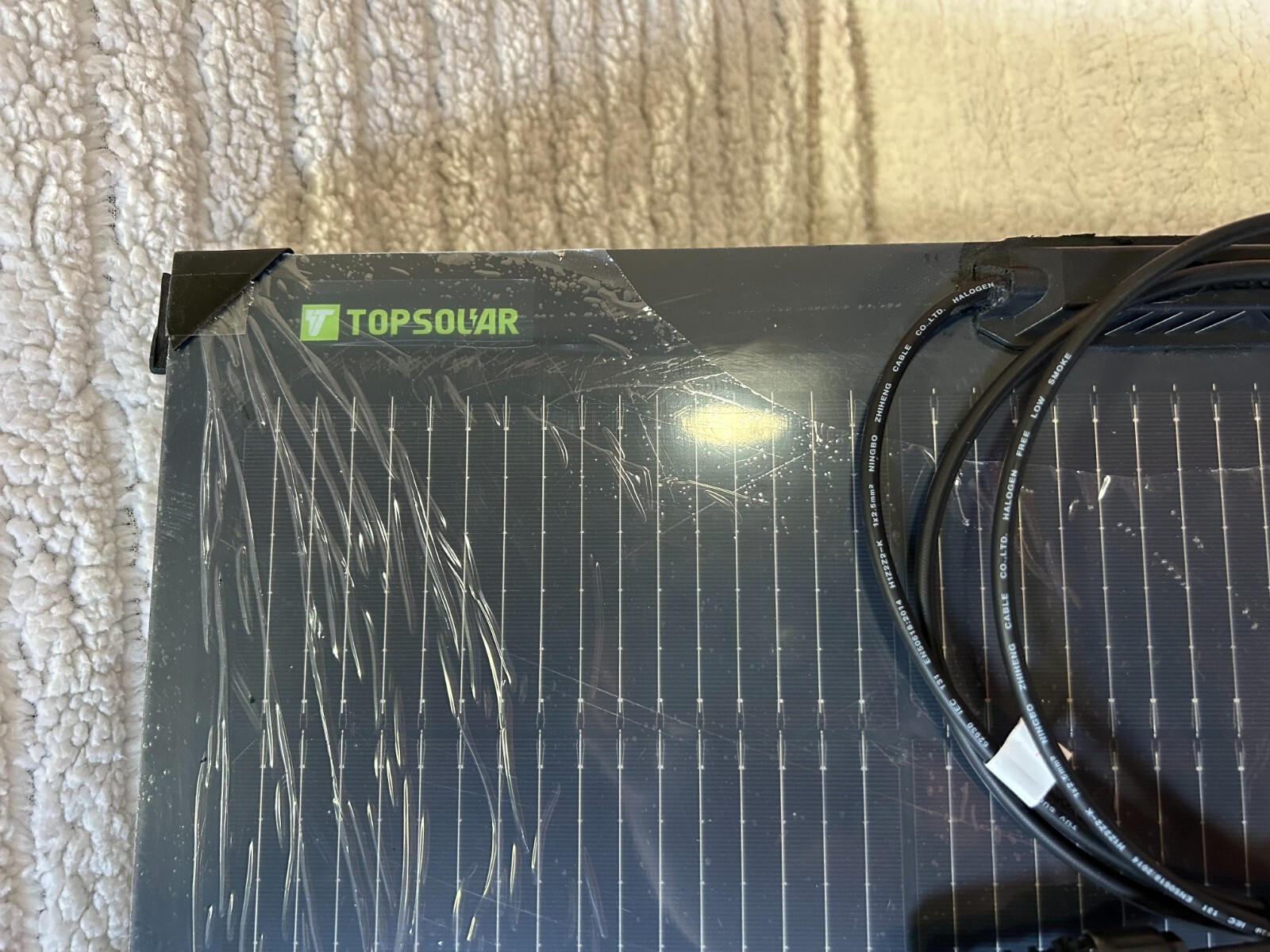 Topsolar Flexible Solar Panel 100W 24V/12V Monocrystalline Bendable