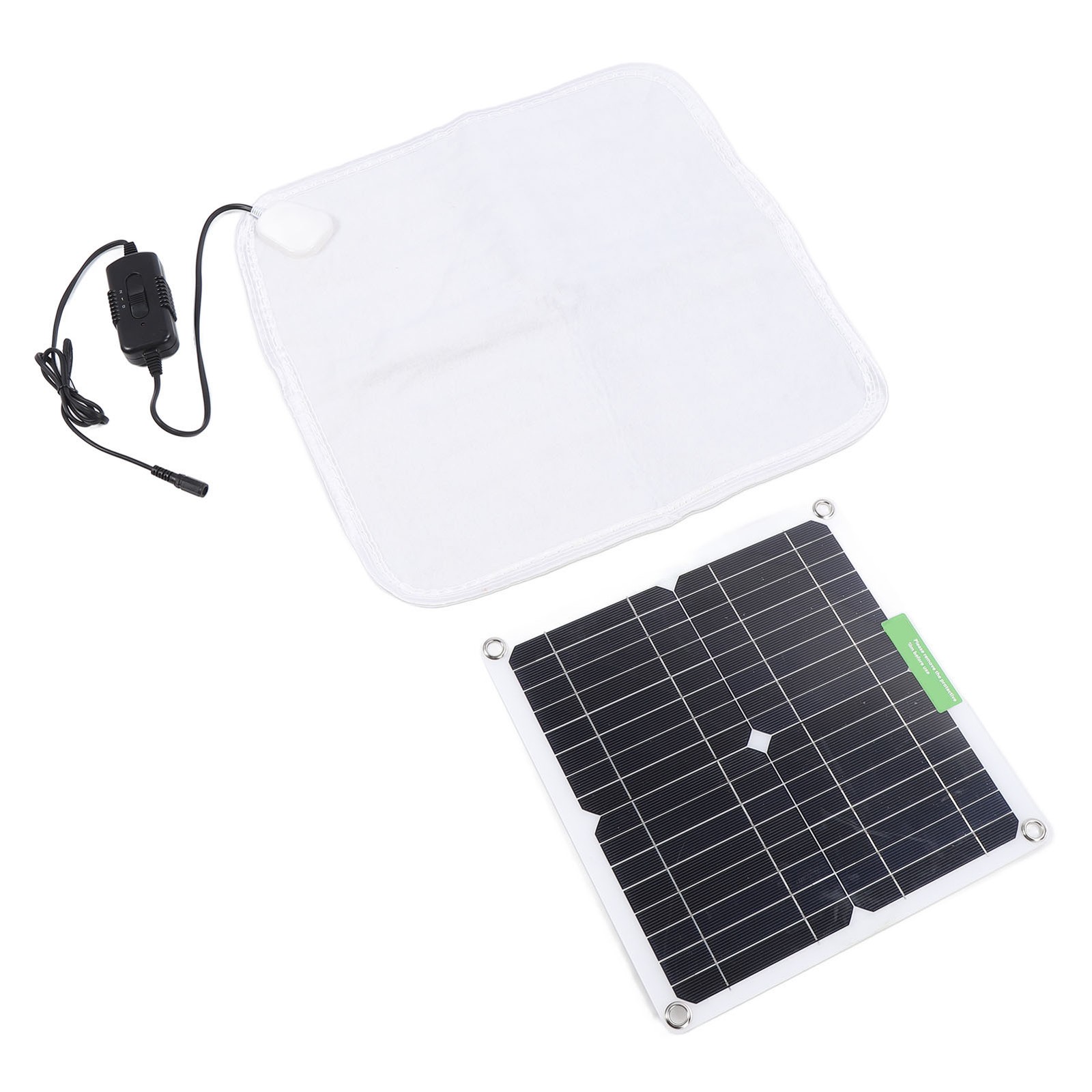 ­Solar Panel Heating Blanket 12V 50W Rapid Uniform Heating Soft Pet Heating Pad