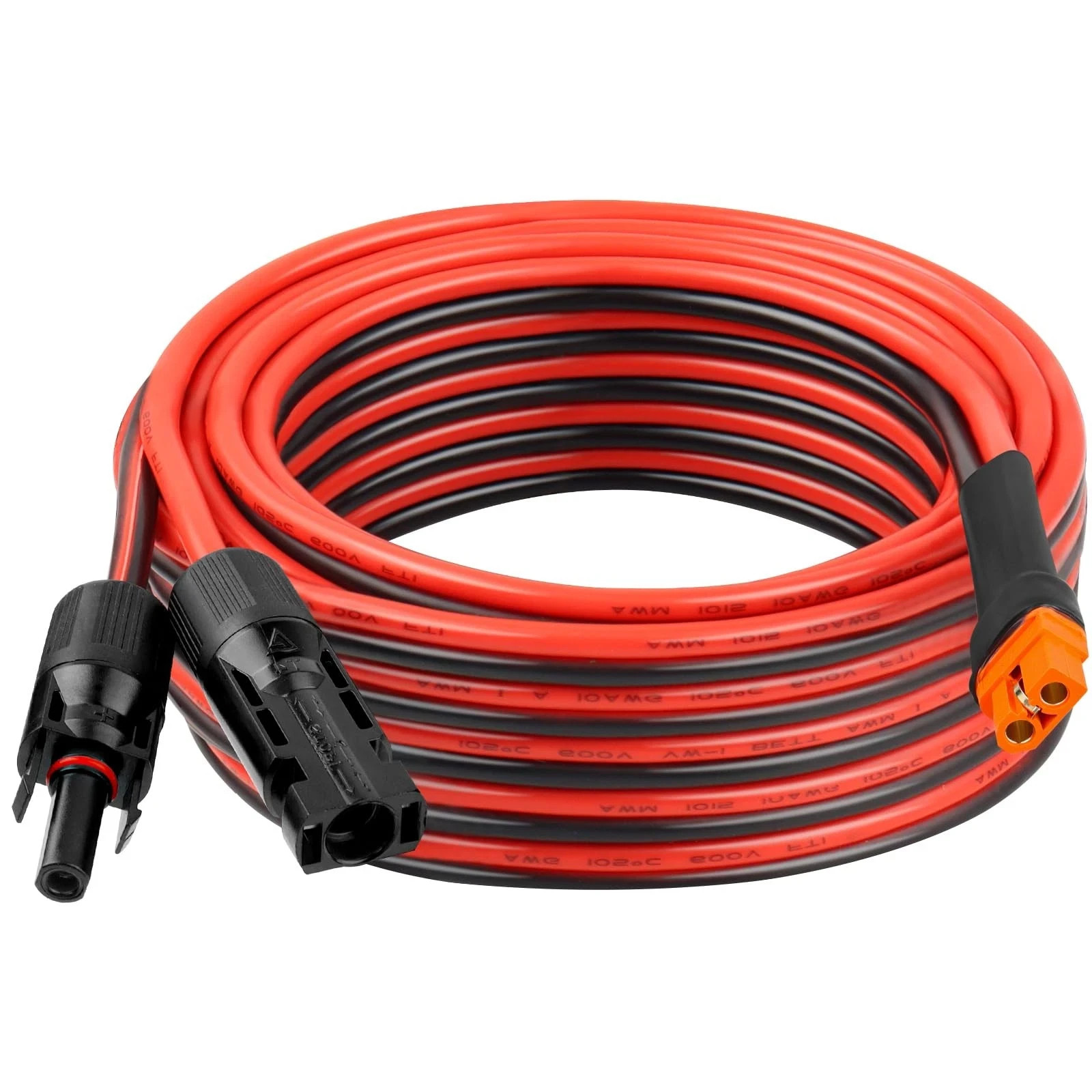 10AWG 30FT Solar to XT60i Extension Cable 3 6 10 35 50 75 100FT Heavy Duty Ad…