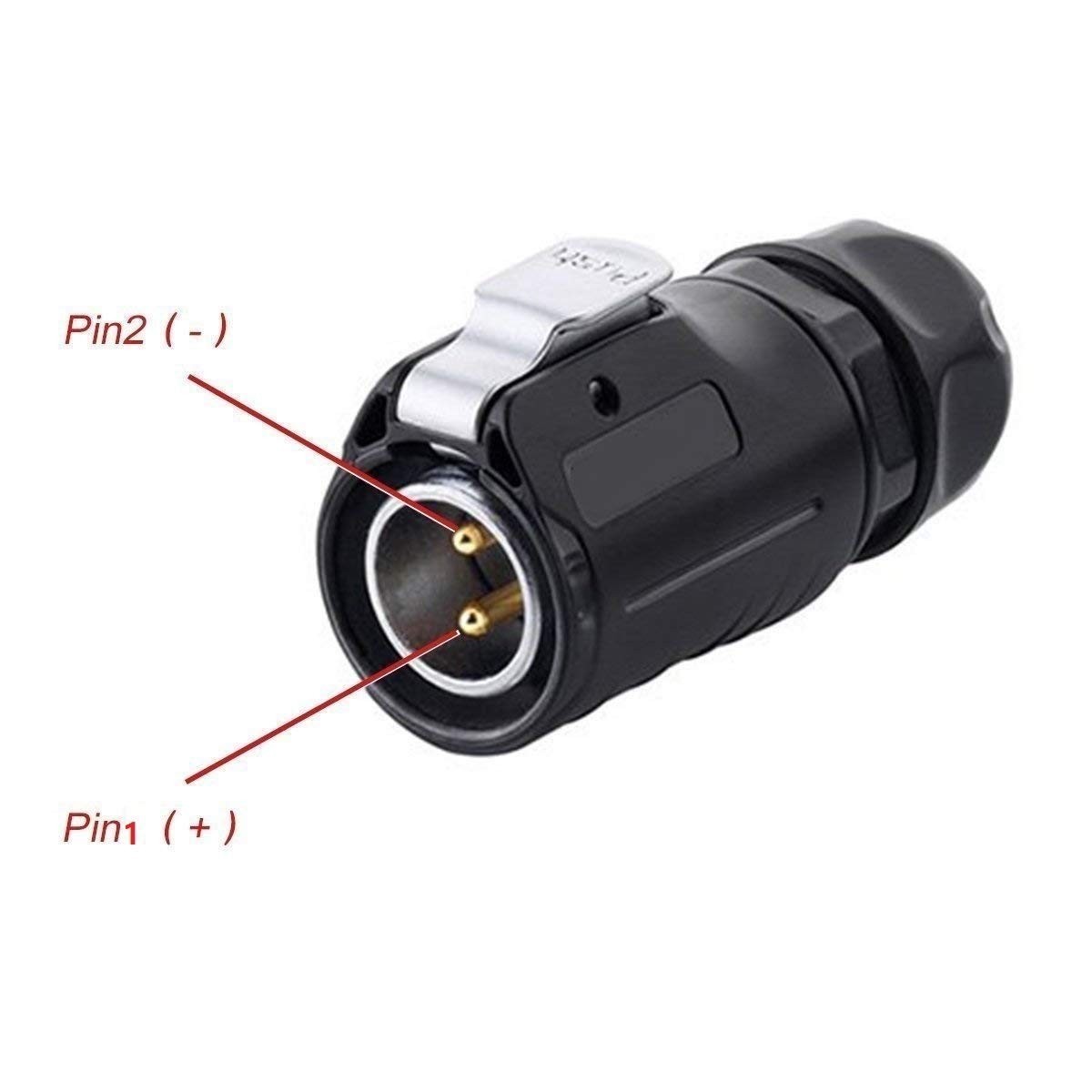 Solar Panel Cable for Solar Panel Suitcase 2 Pin Power Industrial Circular Conne