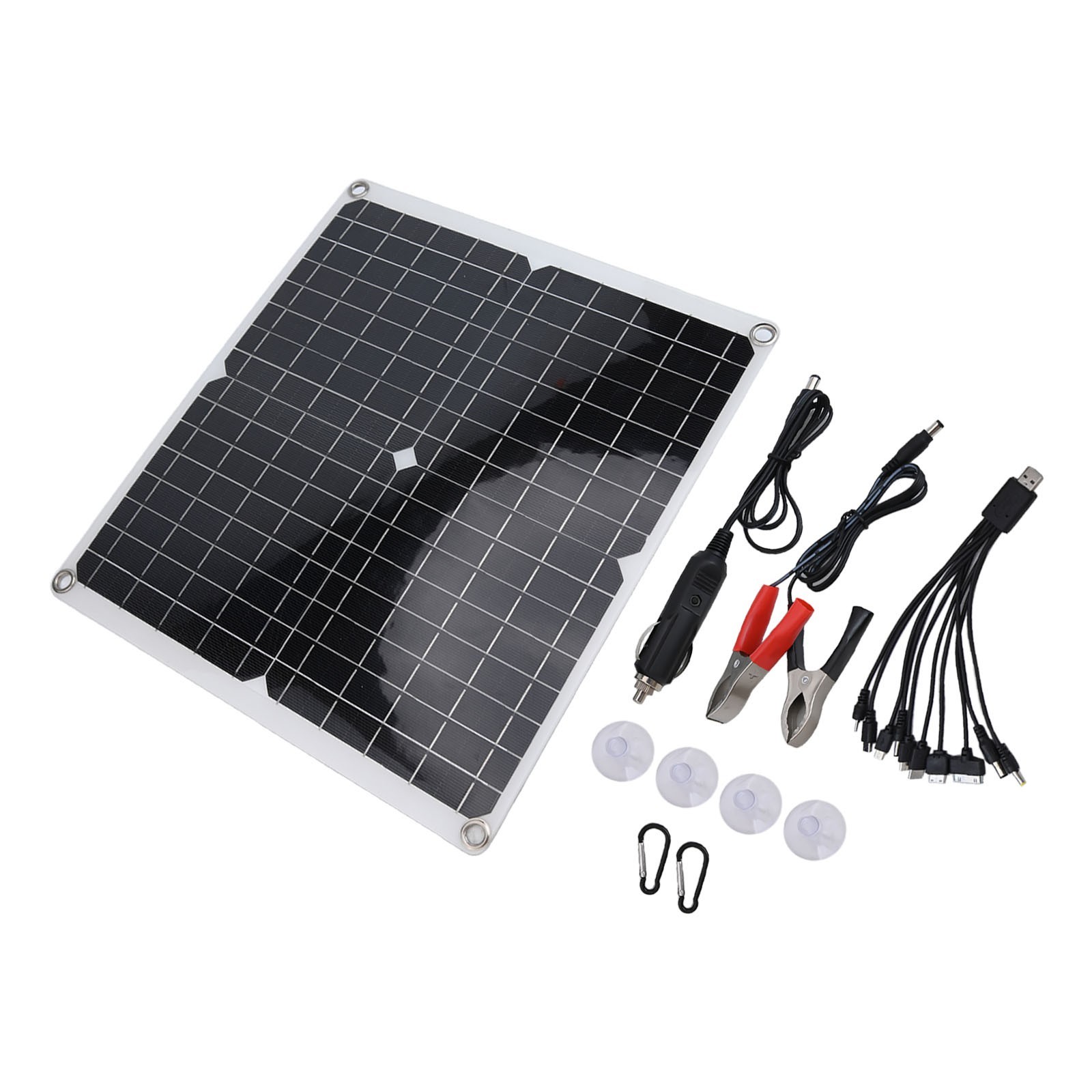 Get Endless Green Power with the 50W Solar Panel Kit for Motorhomes and Camping