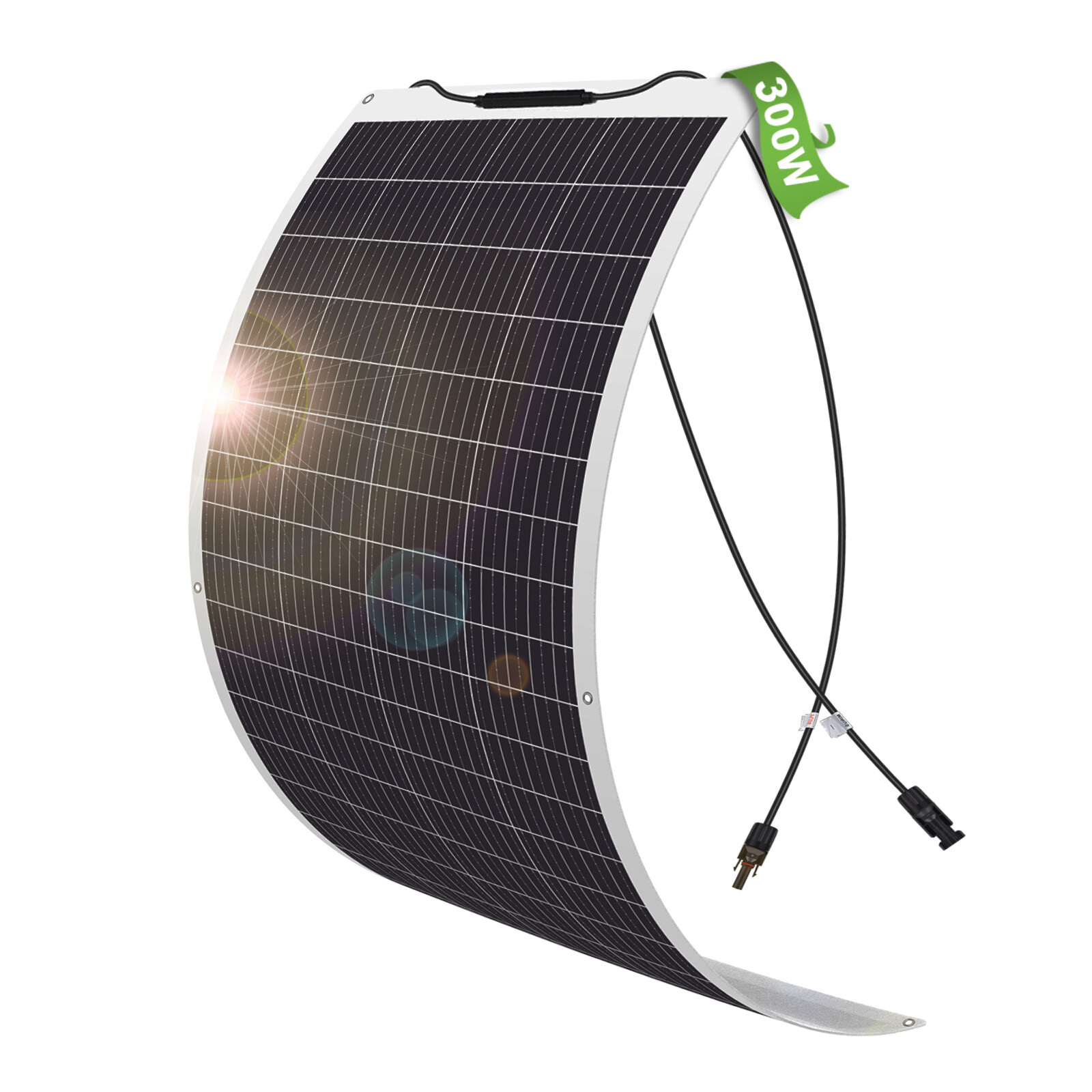300W Flexible Solar Panel Mono 12V Home RV Boat Camping Power Battery Charging